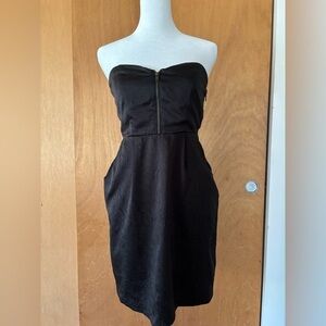 Y2K Indie Sleaze Urban Outfitters Strapless Mini Dress w/ Pockets!